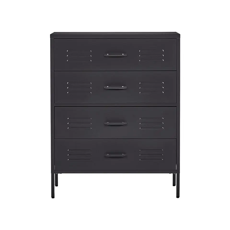 ENAGO - Commode - Zwart - Staal