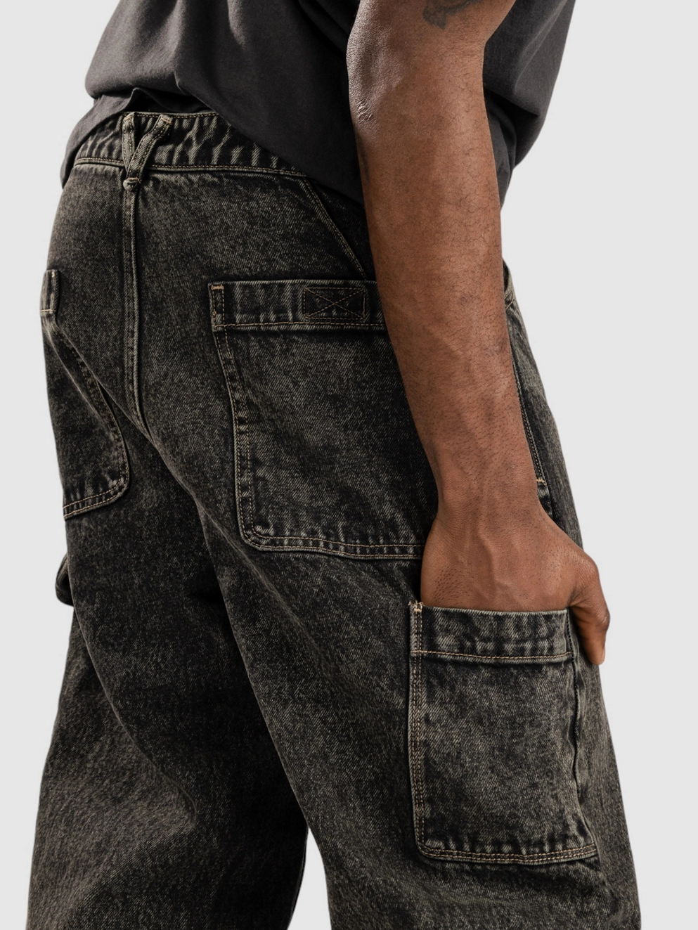 Volcom Kraftsman Denim Jeans squadron green