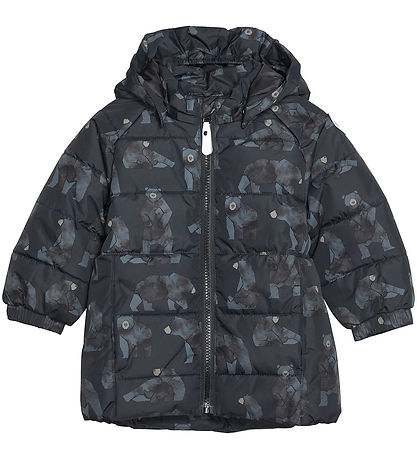 Color Kids Steppjacke - Phantom m. Bären