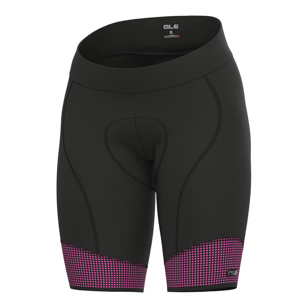 Ale MASTER 2.0 - Cuissard Femme black/fluo pink