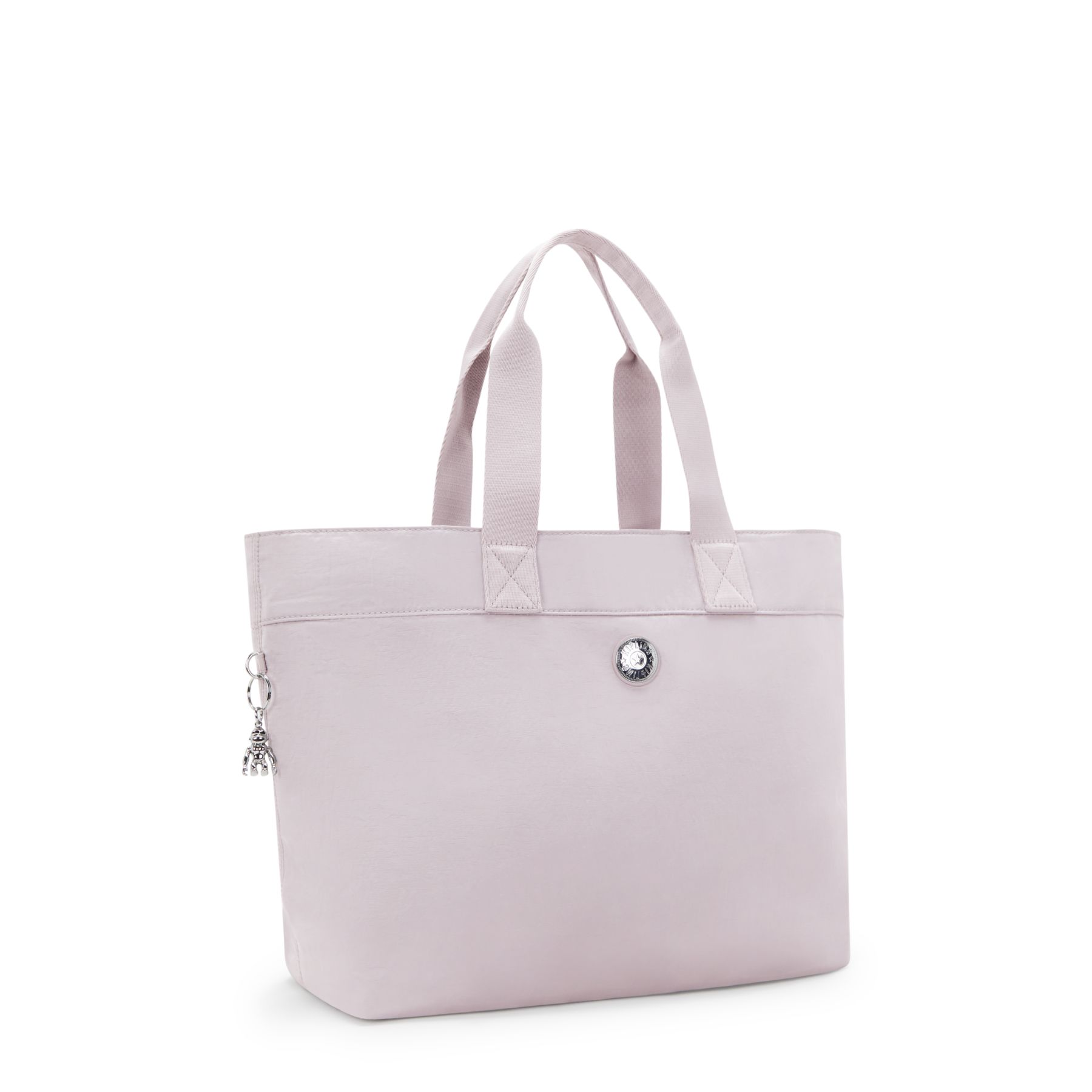 COLISSA Grand fourre-tout avec compartiment pour ordinateur portable - Gleam Silver