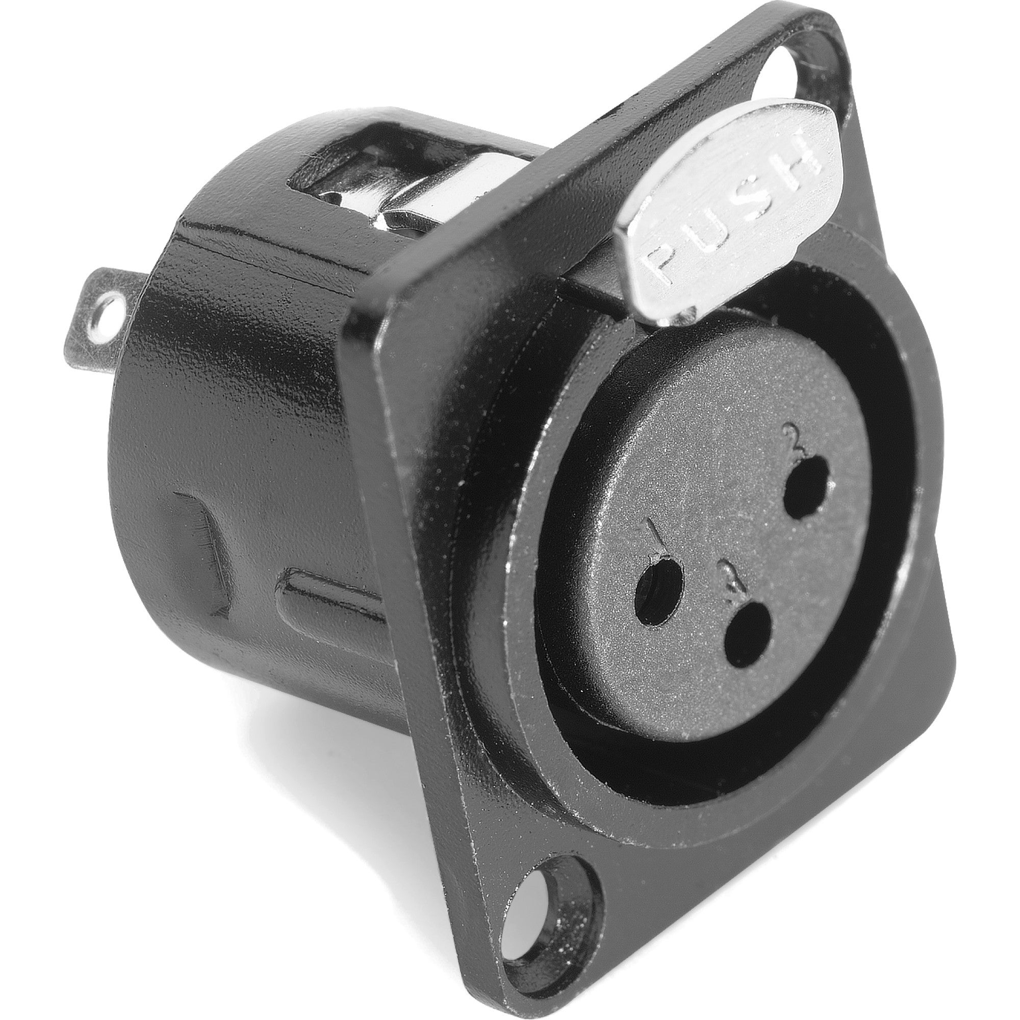 Stagg 975BKH XLR Female 3p chassisdeel zwart