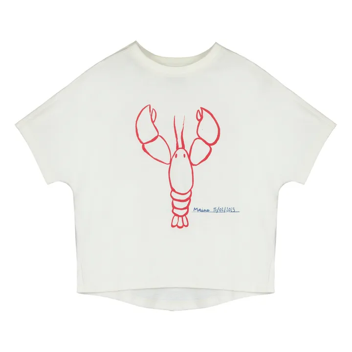 Letter To The World T-Shirt Denver Coton Bio | Ecru