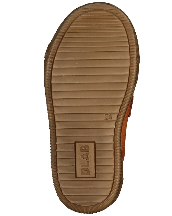Sneaker BOYS MID CUT gefüttert in cognac
