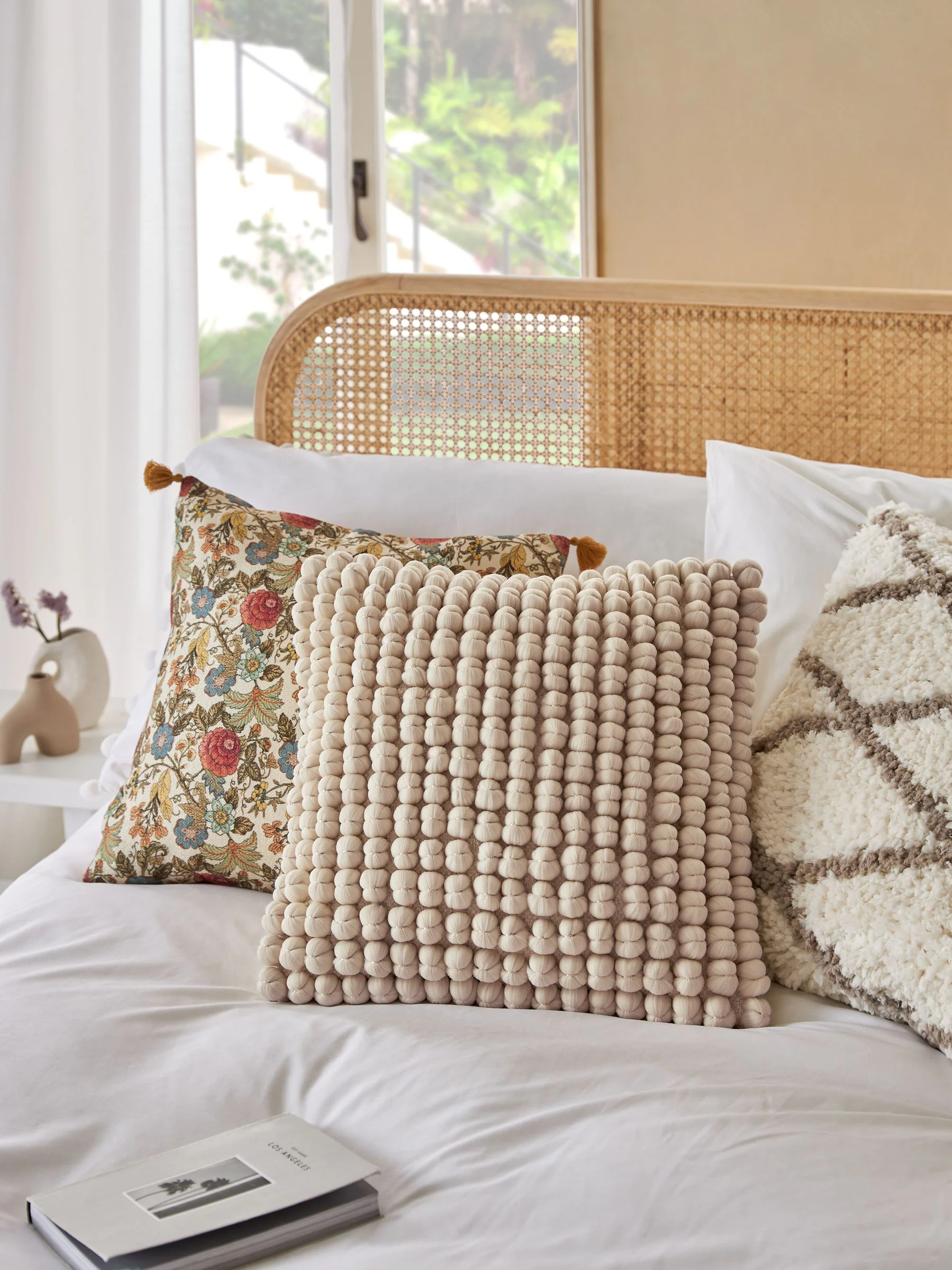 Global Bobble 100% Cotton Cushion
