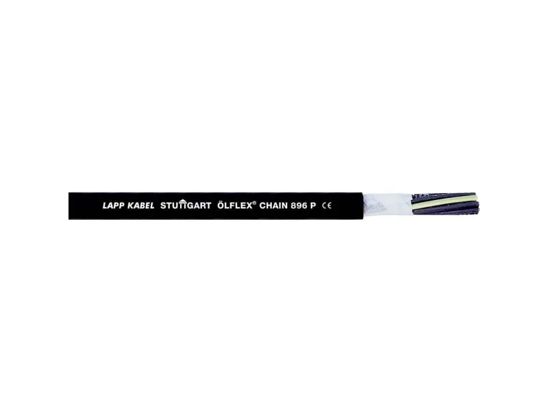 LAPP 1023230/500 Slæbekædekabel ÖLFLEX® CHAIN 896 P 5 G 1.5 mm² Sort 500 m
