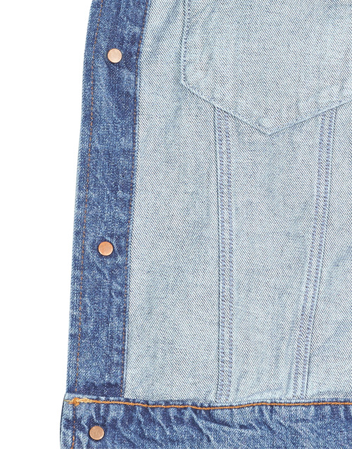 G-Star Raw - 3301 Straight Dnm Jkt Wmn - Faded shore