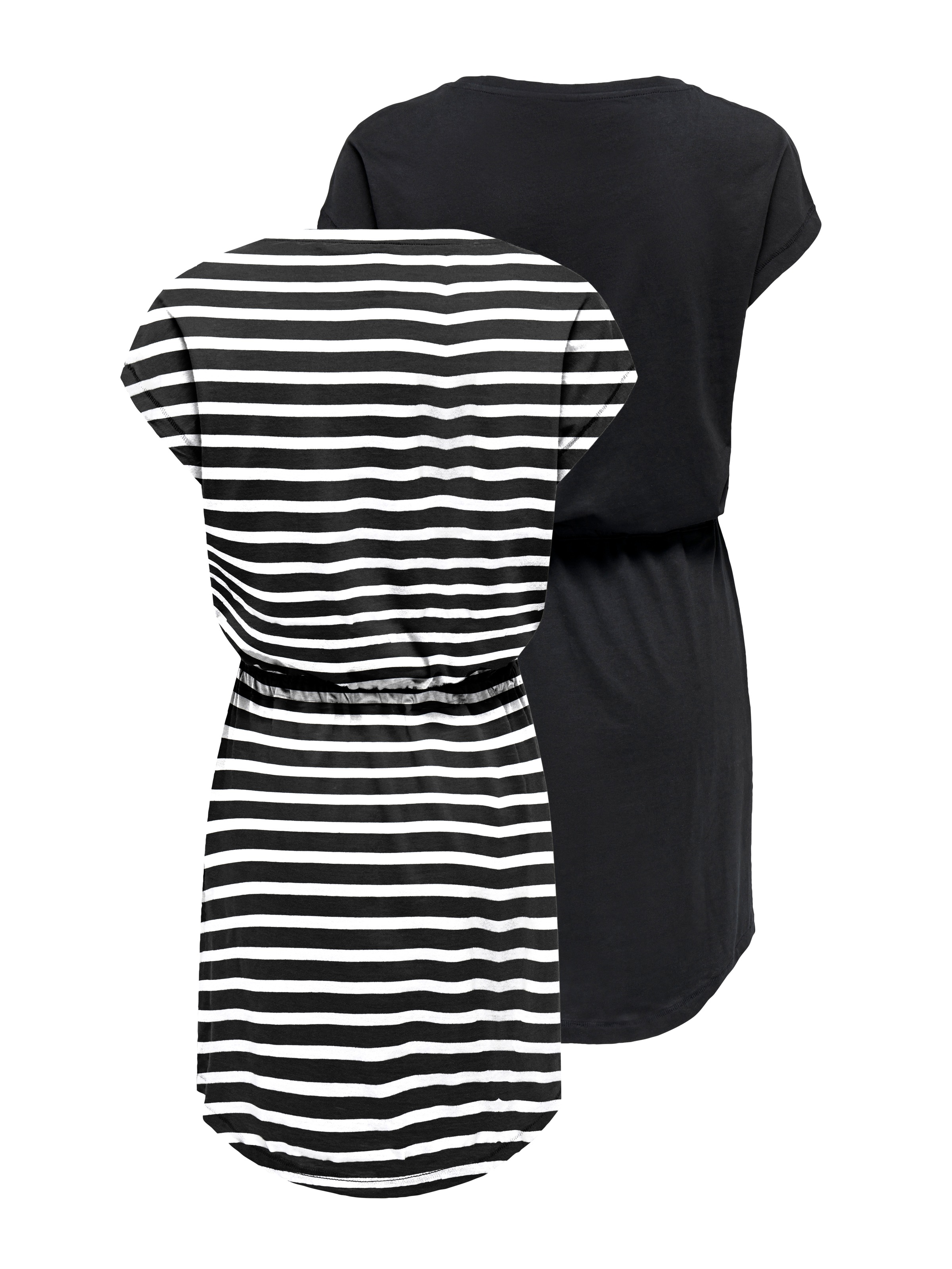 ONLY Shirtkleid »ONLMAY LIFE S/S DRESS 2 PACK CS JRS« 2er-Pack,  Sommerkleid