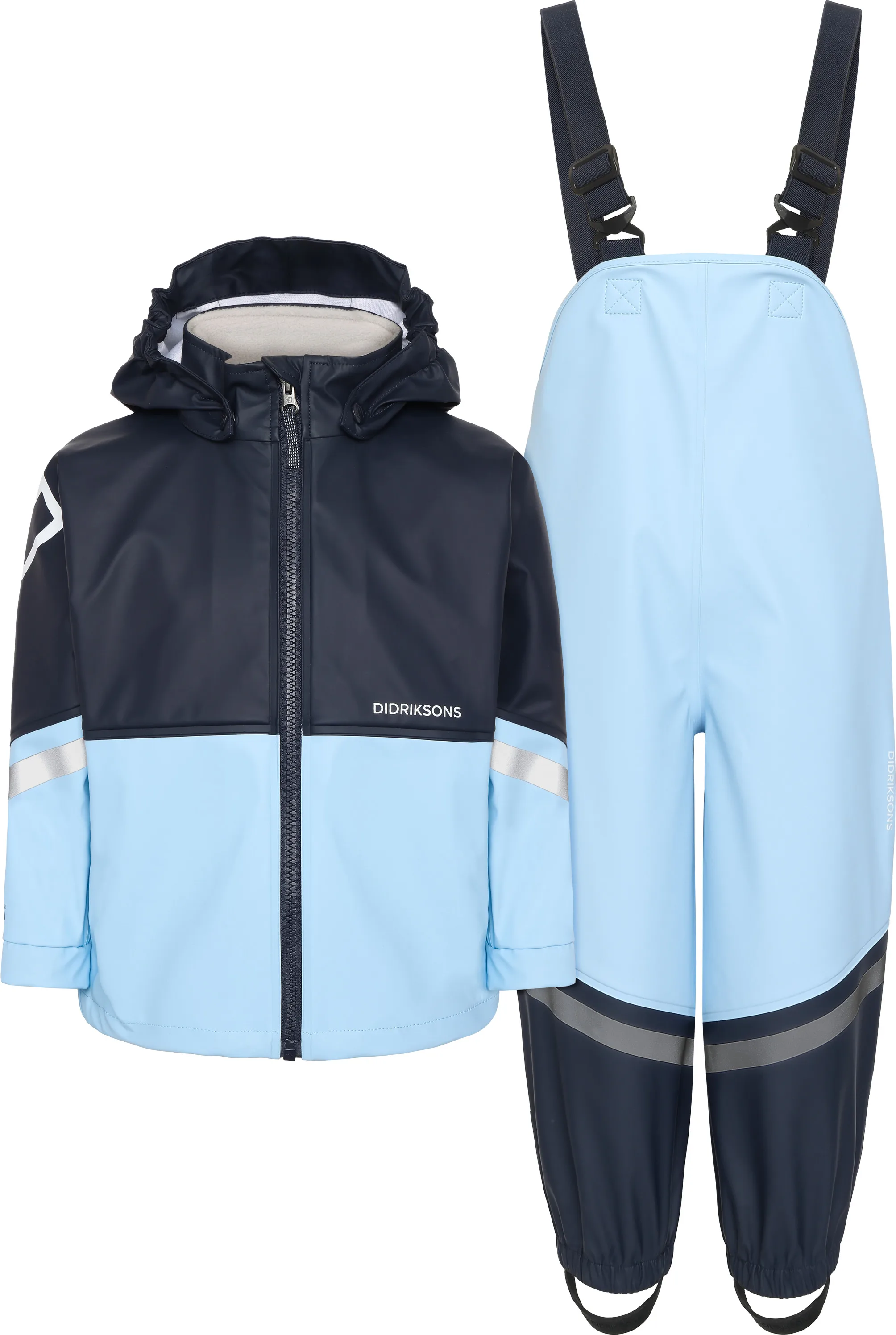 Didriksons Kids' Waterman Set 11 Light Sea Blue