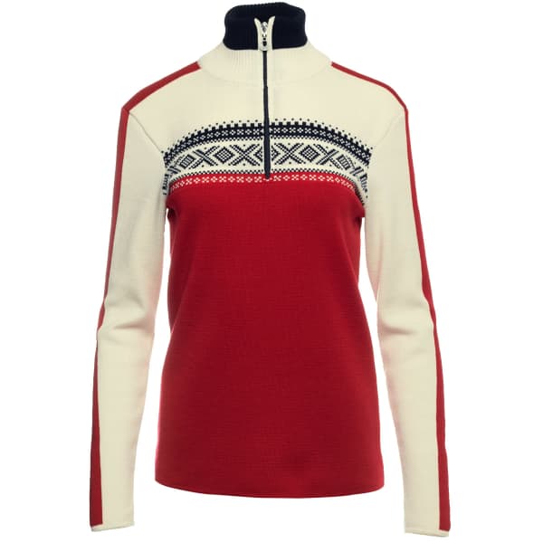 Pull DALE OF NORWAY DYSTINGEN F SWEATER RASPBERRY