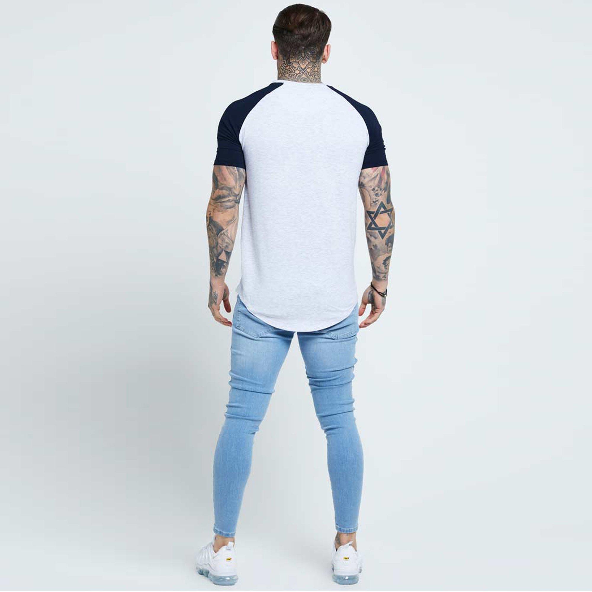 SikSilk Low Rise Skinny Ripped Jeans