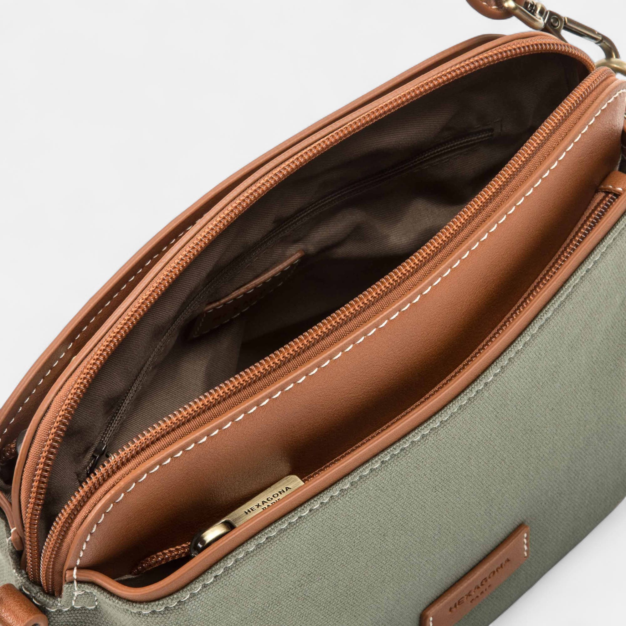 Sac bandoulière kaki
