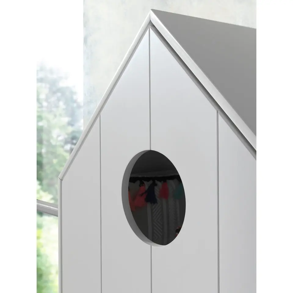 Vipack kledingkast Casimi 1 deurs - roze - 171,5x57,6x37 cm