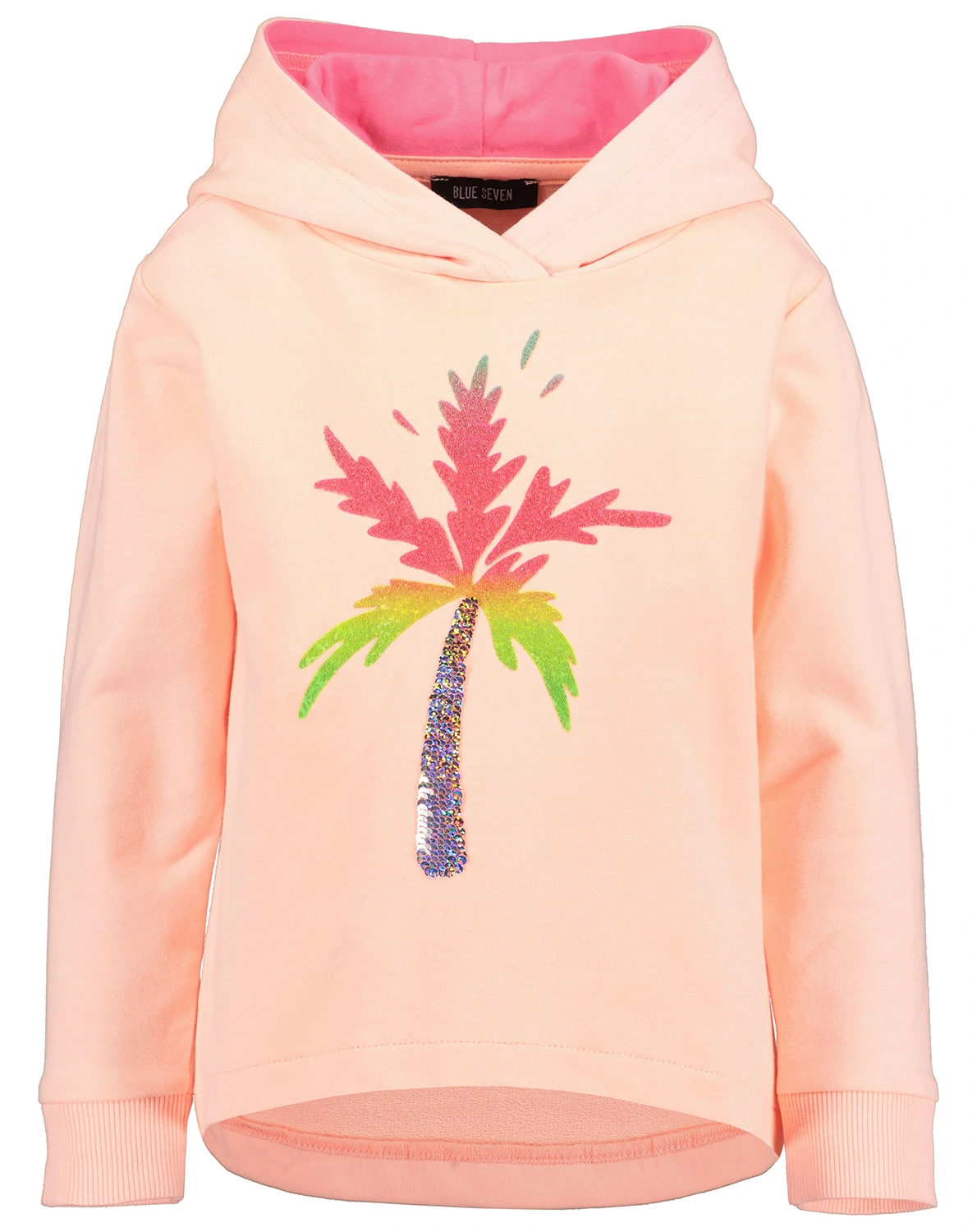 Kapuzen-Sweatshirt PALME in orange