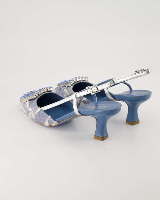 Konstantin Starke Stefi Slingpumps in Blau