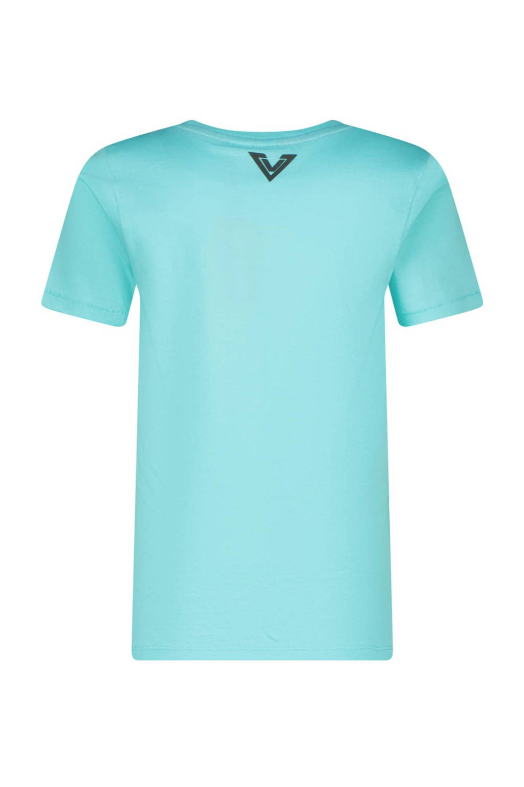 Vingino T-shirt Hifot met printopdruk aquablauw
