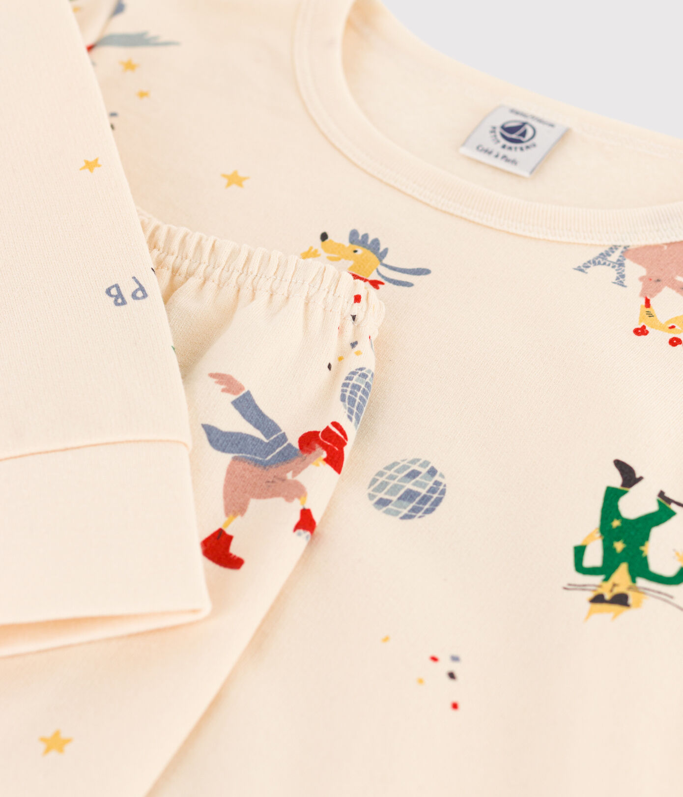 Pyjama phosphorescent petite fille/petit garçon en molleton