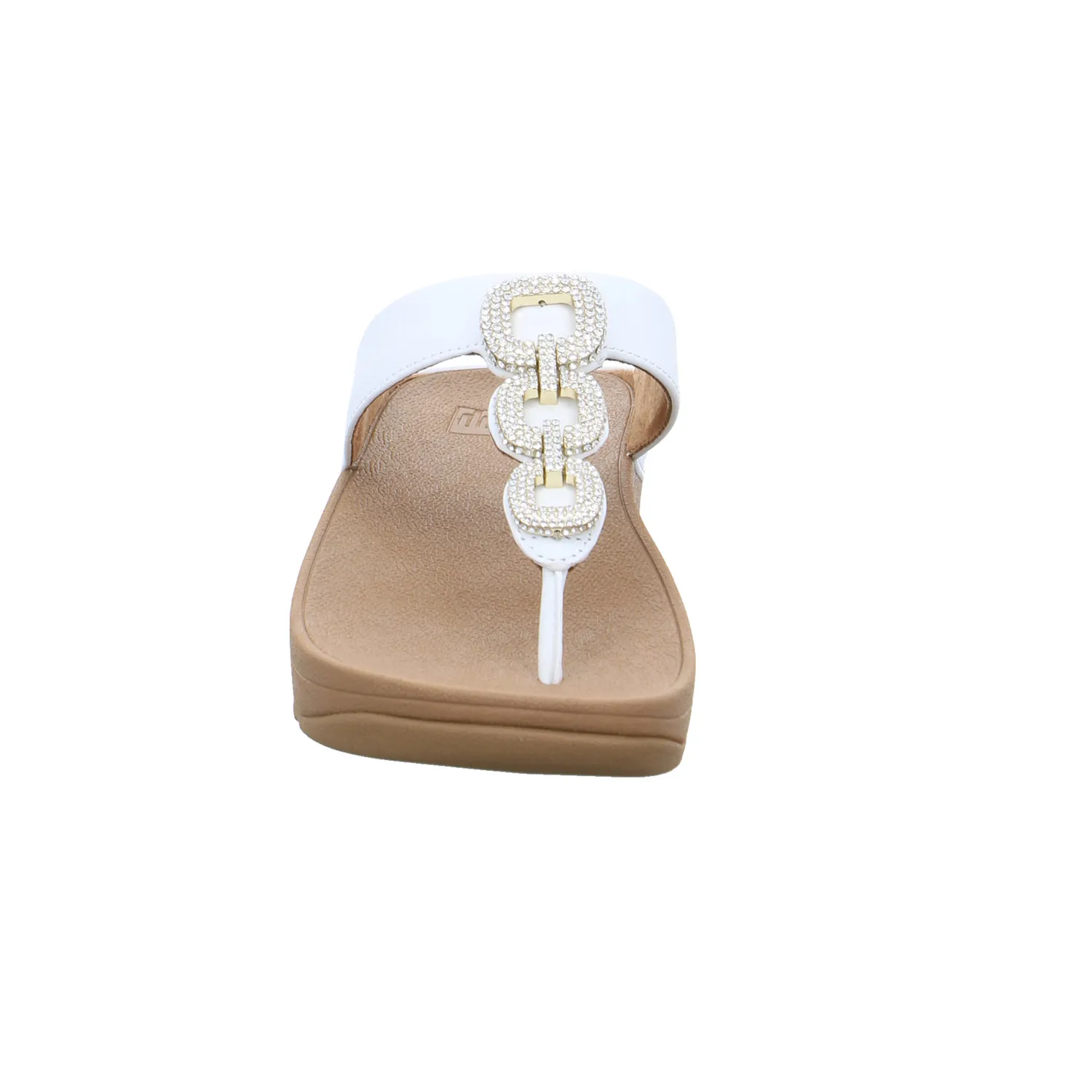 FITFLOP Zehentrenner-FlipFlop Weiss Leder