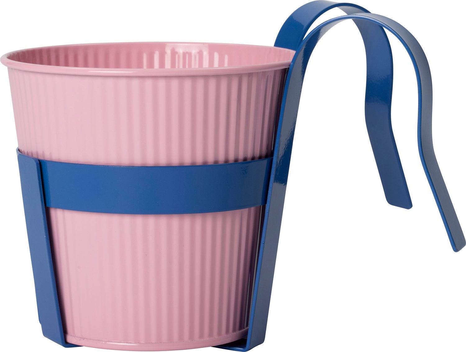 Intratuin hangpot Semi roze / blauw 21 x 13 x 15 cm