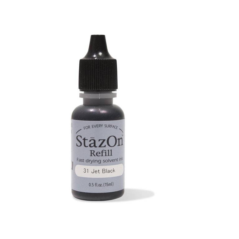 StazOn Nachfülltinte schwarz