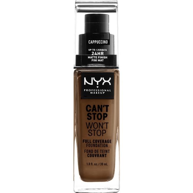 NYX Professional Makeup Can't Stop Won't Stop Foundation Cappuccino CSWSF17