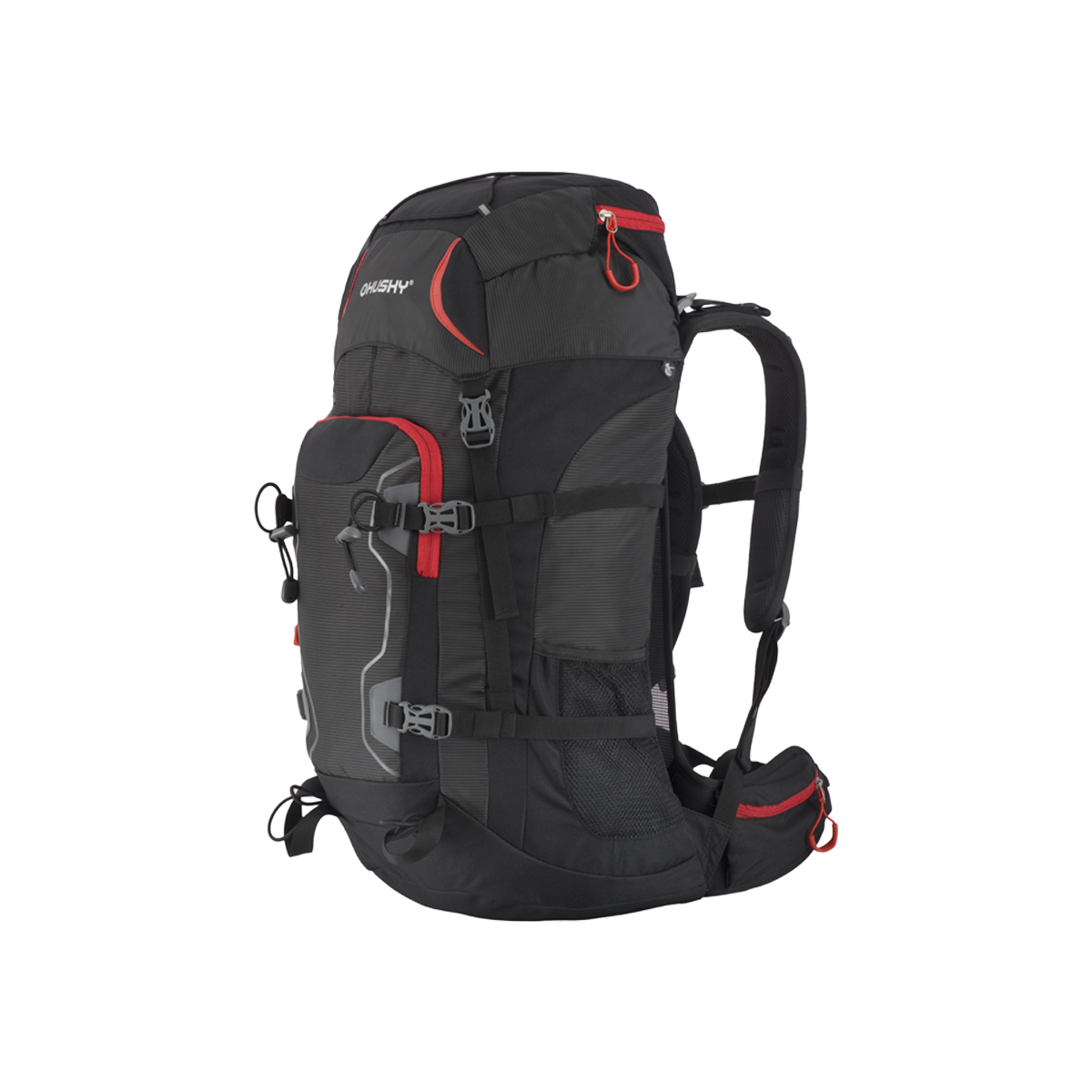 Husky Expedition Sloper rugzak - Black