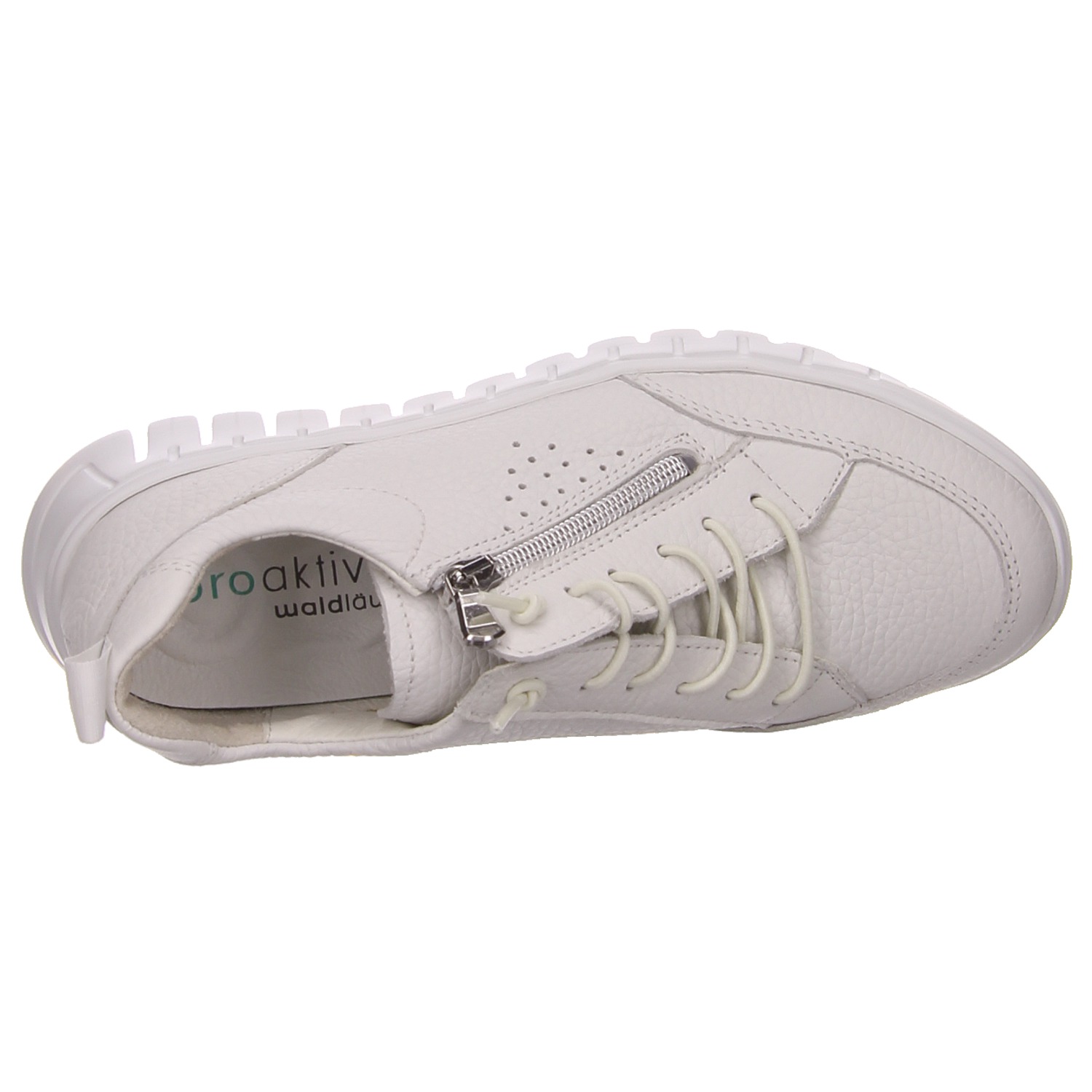 Waldläufer Schürschuhe weiß weiss/weiss kombi