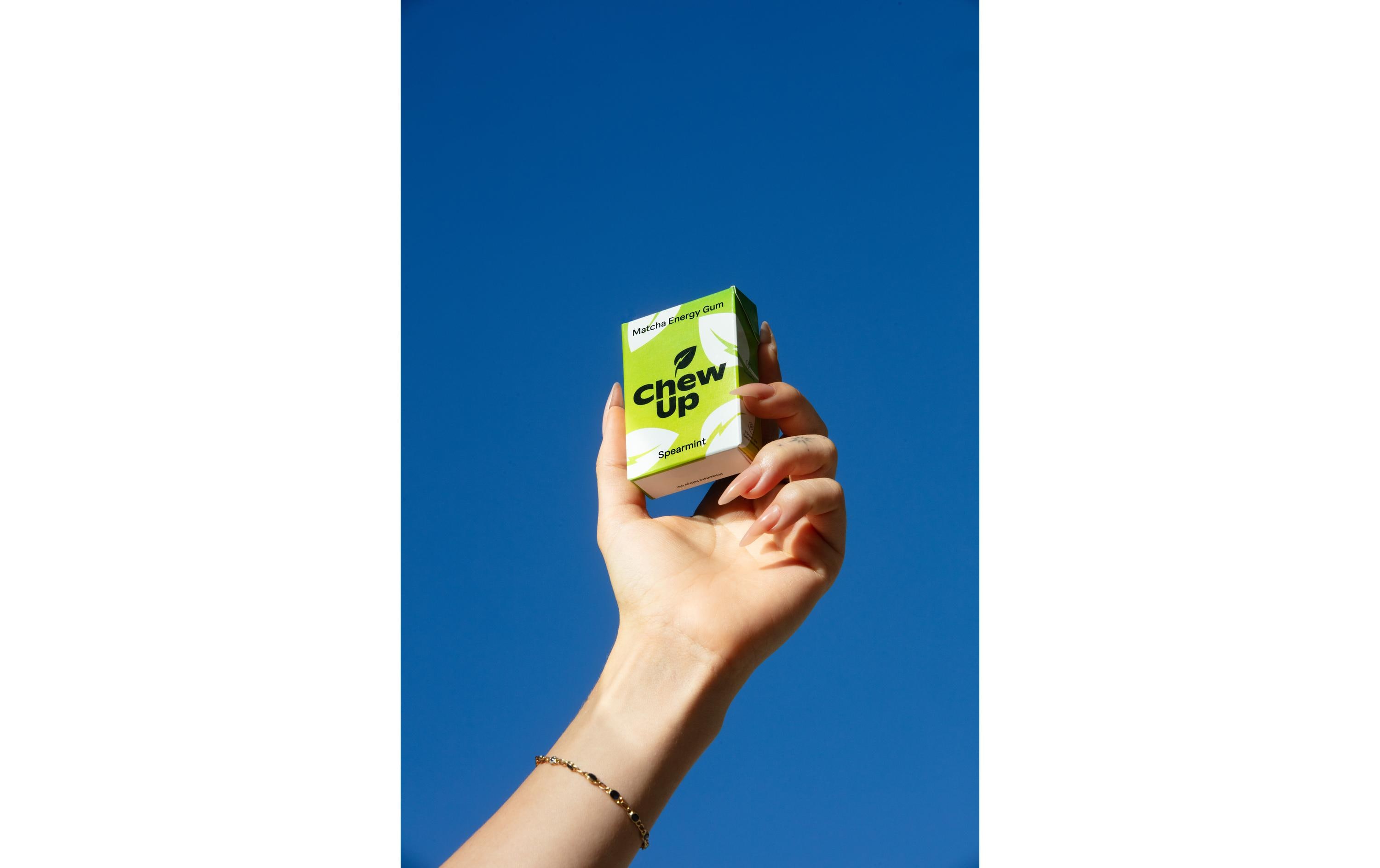 Kaugummi Matcha & Mint 20 gZuckerfreier Energiekaugummi mit Koffein aus «Die Höhle der Löwen»