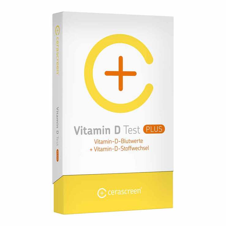 Cerascreen Vitamin D Plus Blutwerte + Stoffwech.Test, 1 St