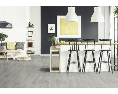 Primetex PVC-vloer, gekalkt eiken, 200 cm breed (per meter verkocht)