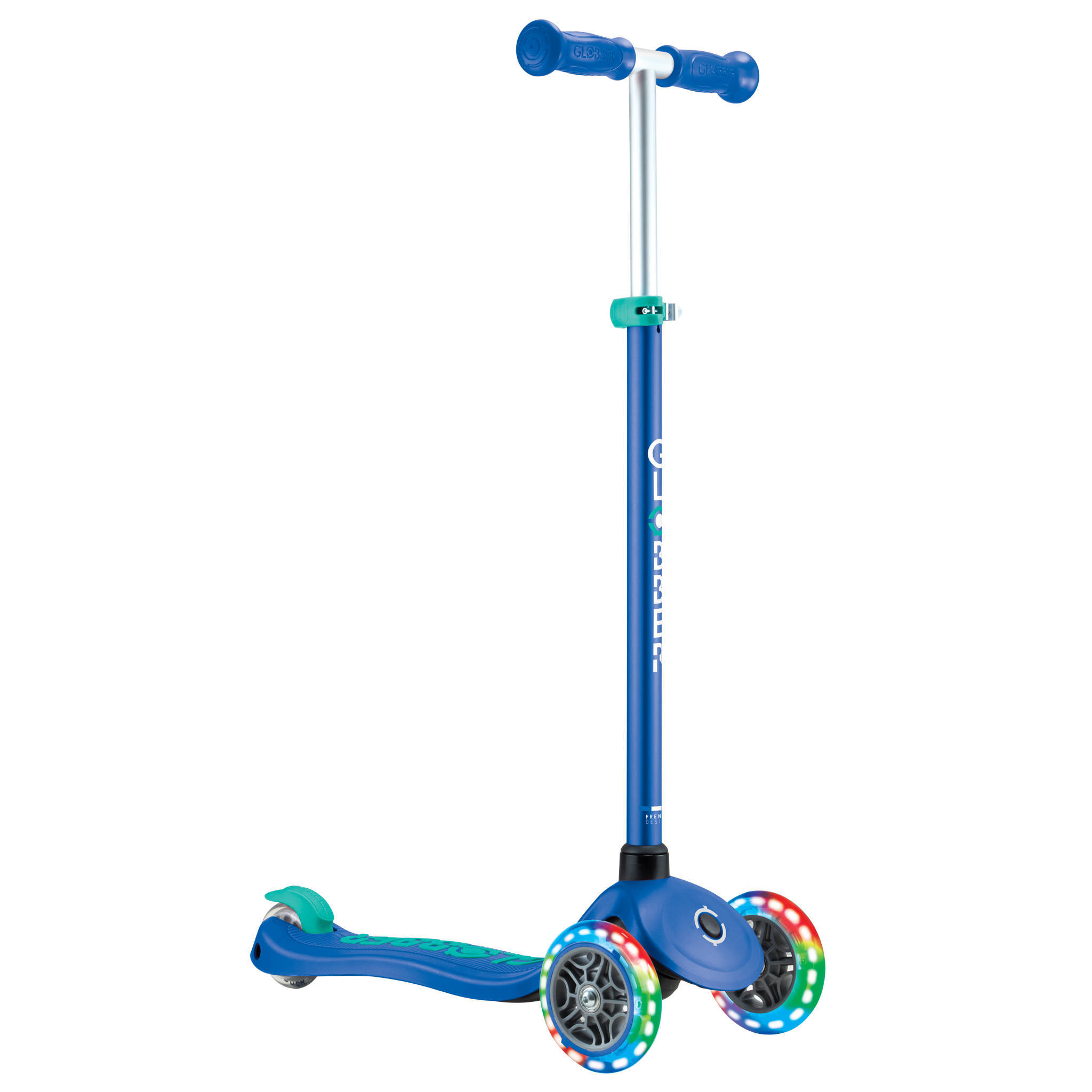 Globber Primo Plus Lights Navy Blue