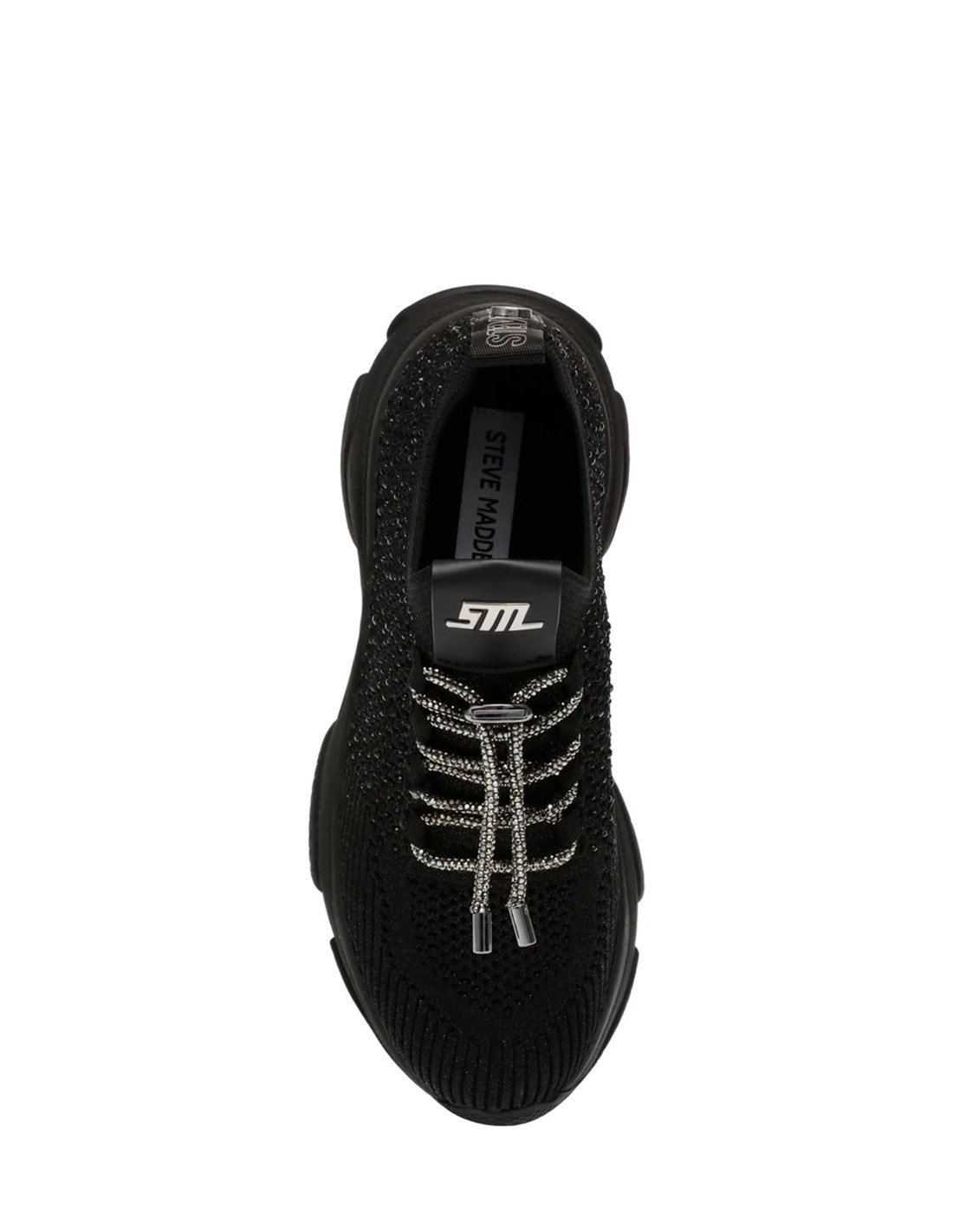 steve madden Baskets de ville Femme Meter Sneaker Noir