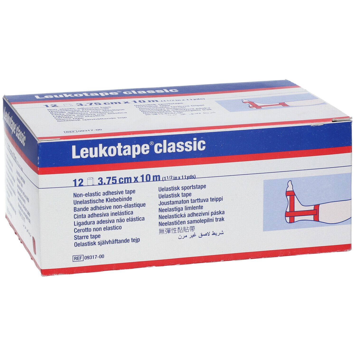 Leukotape® Classic 3,75 cm x 10 m rot