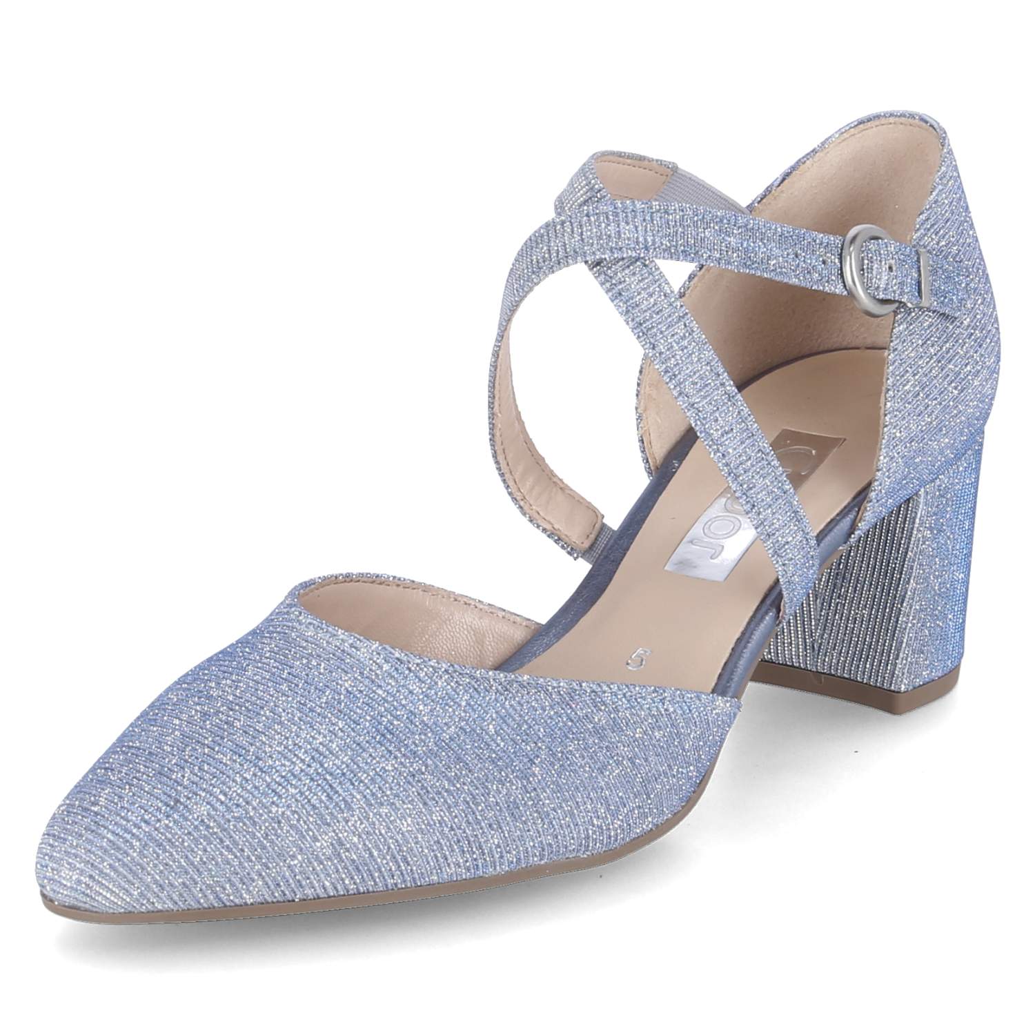 Gabor Spangenpumps - aquamarin