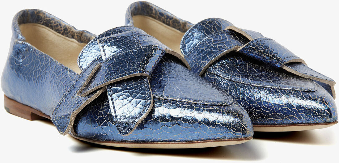 VIA VAI blauwe via vai loafers lola rayne