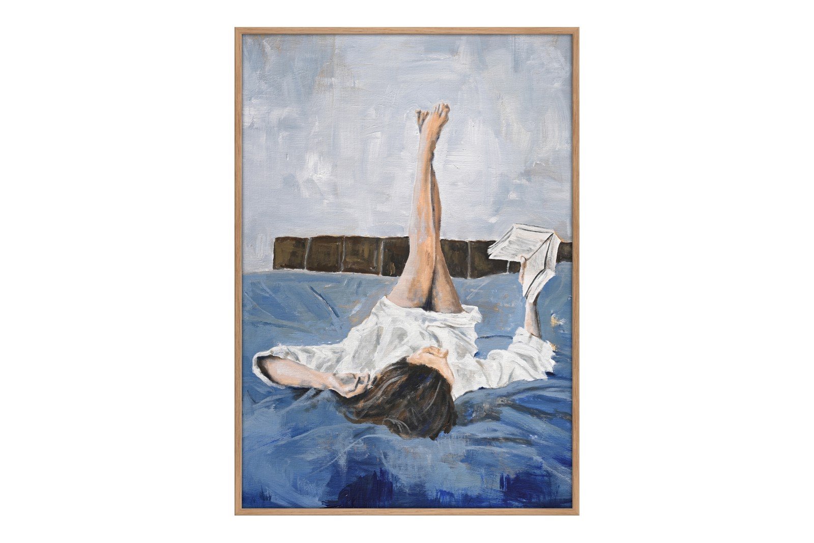 Storytelling 70x100 cm Oak Frame