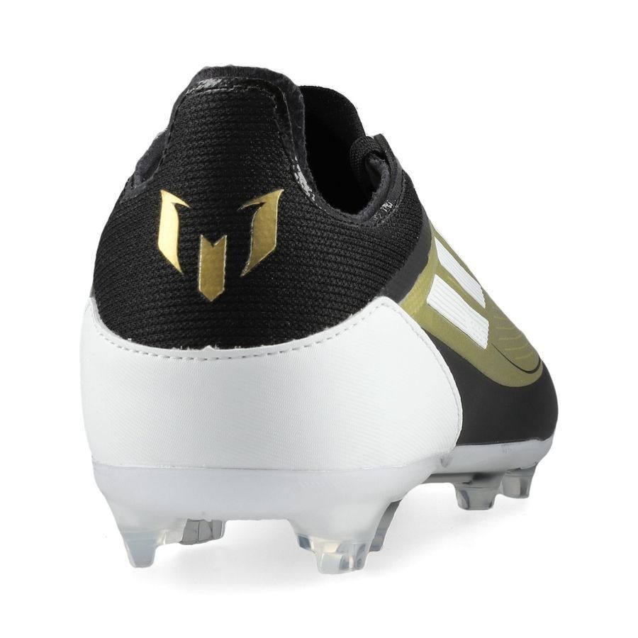 adidas F50 Messi Pro FG Triunfo Dorado - Doré/Blanc/Noir Enfant