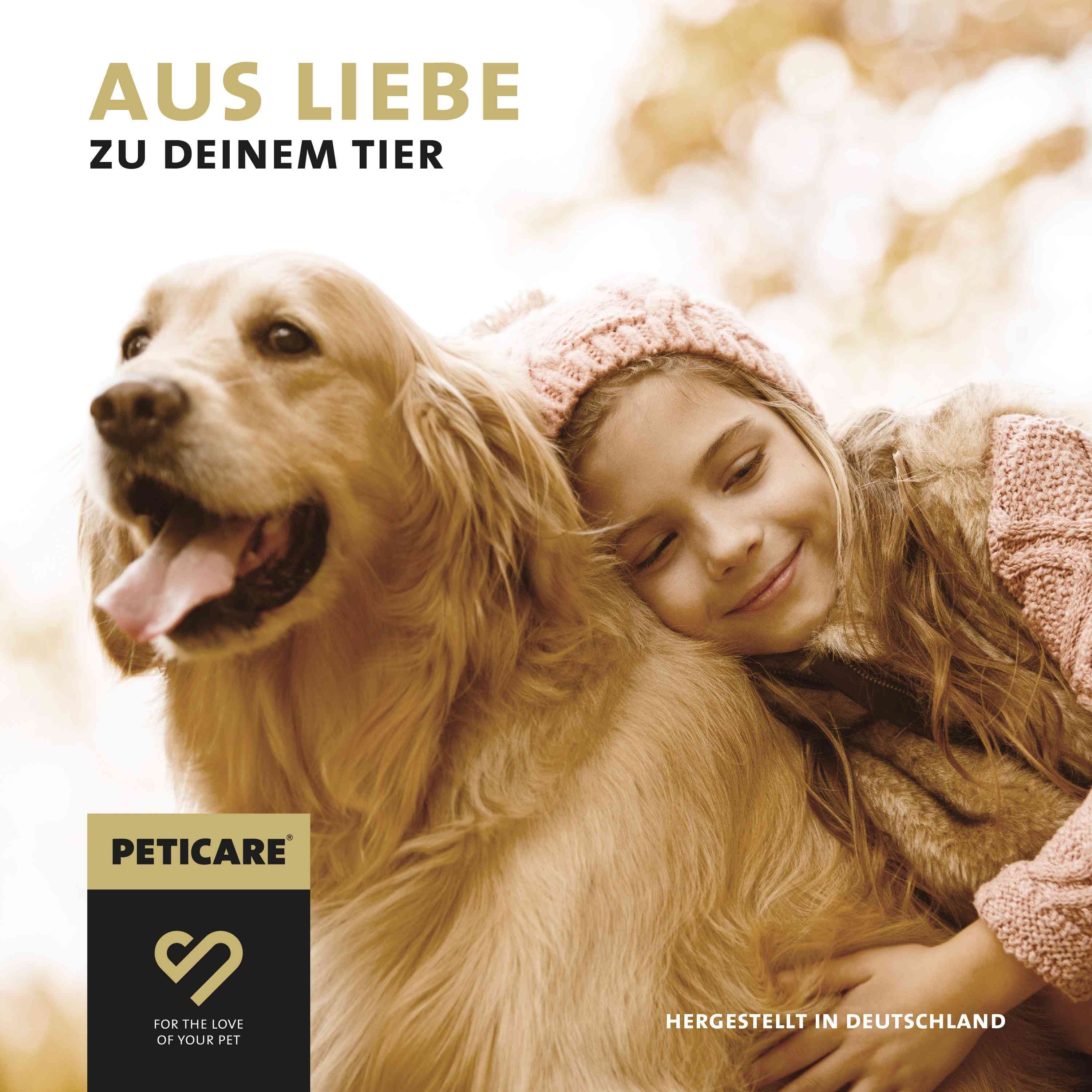 Peticare Ergänzungsfutter Pulver für sportliche Hunde, für Ausdauer & Vitalität
