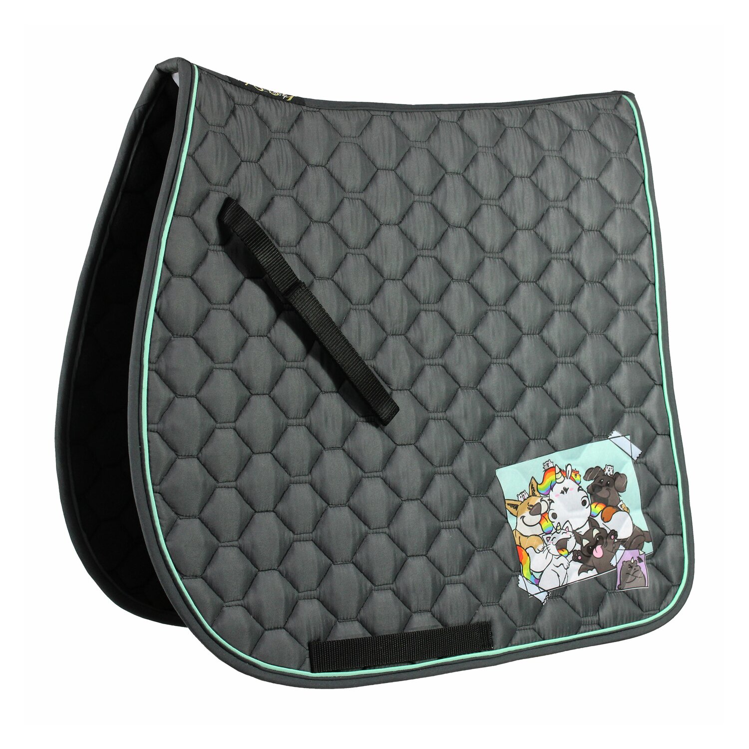 EQUEST Pummel Pets Friends Schabracke Macro Argon - anthracite