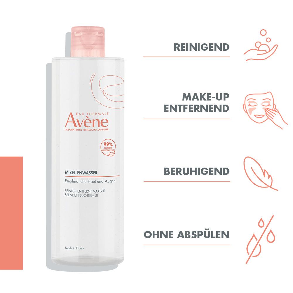 Avène Mizellenwasser - spendet Feuchtigkeit und beruhigt Gesicht und Augen