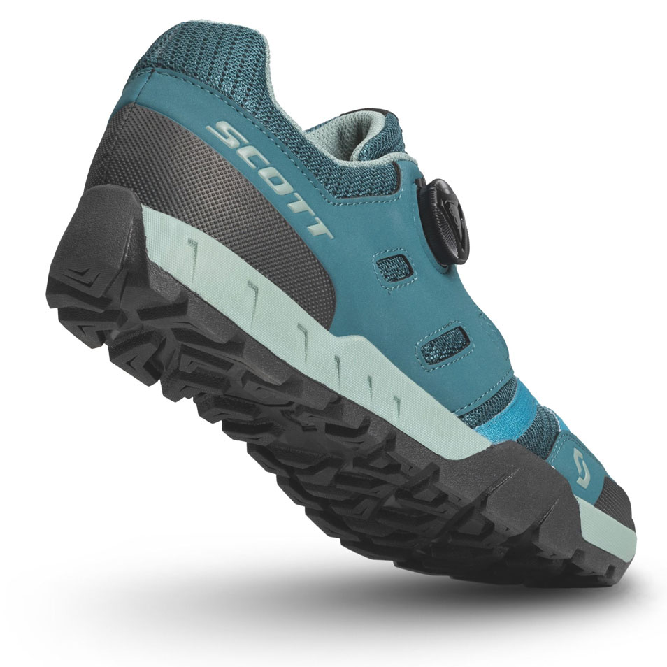 SCOTT Sport Crus-r Flat Boa Til Kvinder Petrol Blue/Mint Green