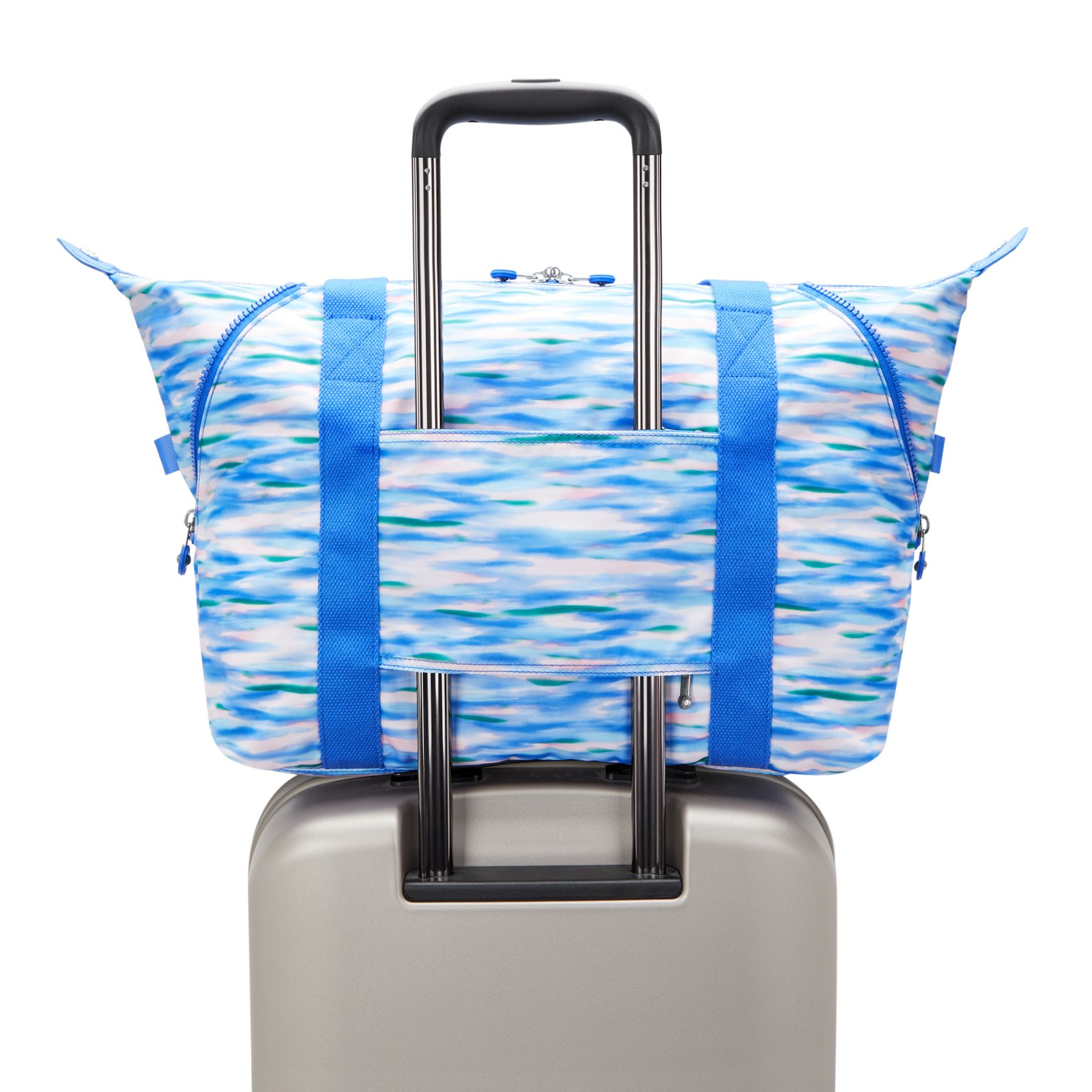 ART M Sac fourre-tout multi-usage taille moyenne avec manchon pour valise - Diluted Blue