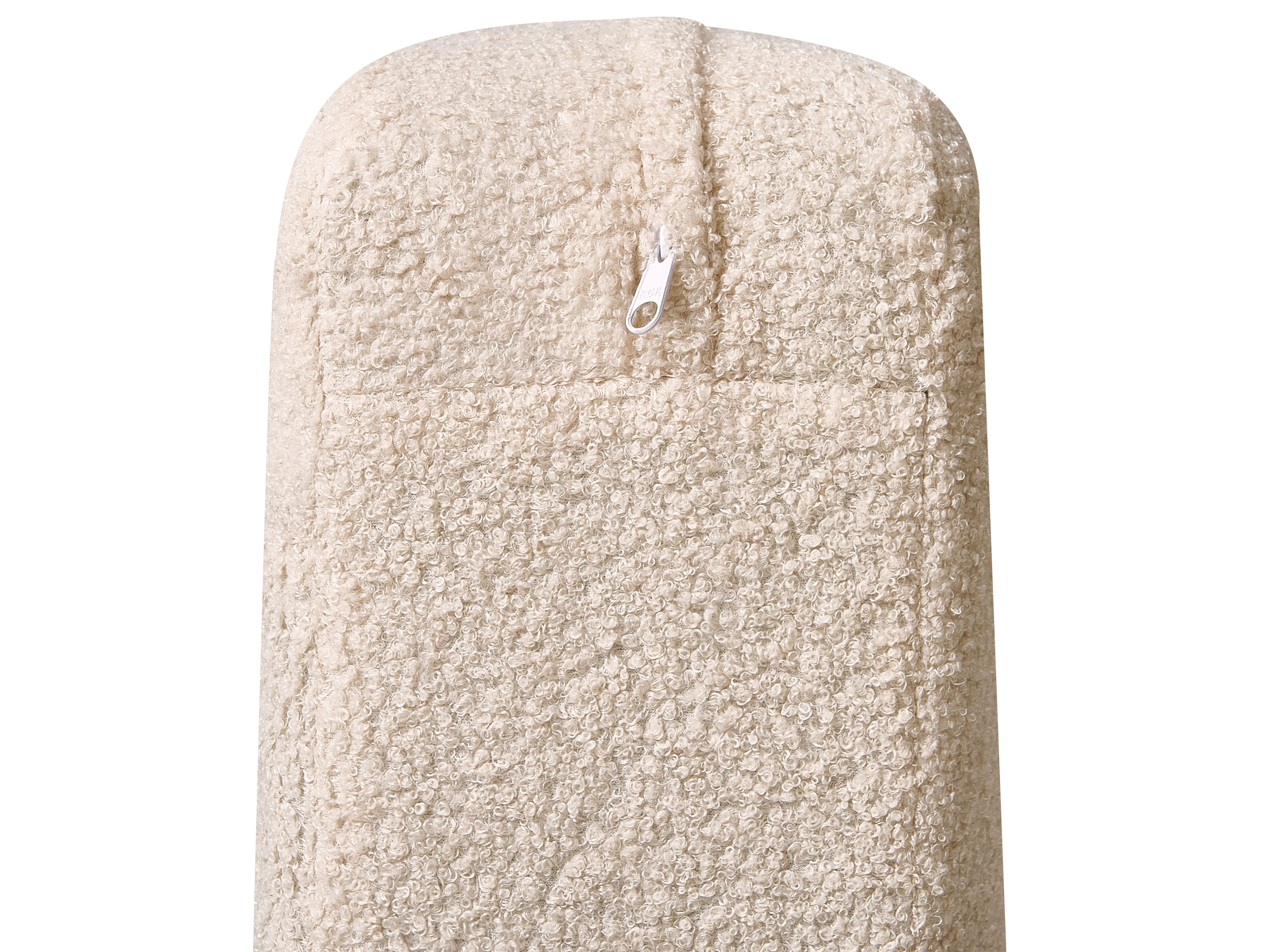 Bank 2-zits SALO Bouclé Beige met tafels