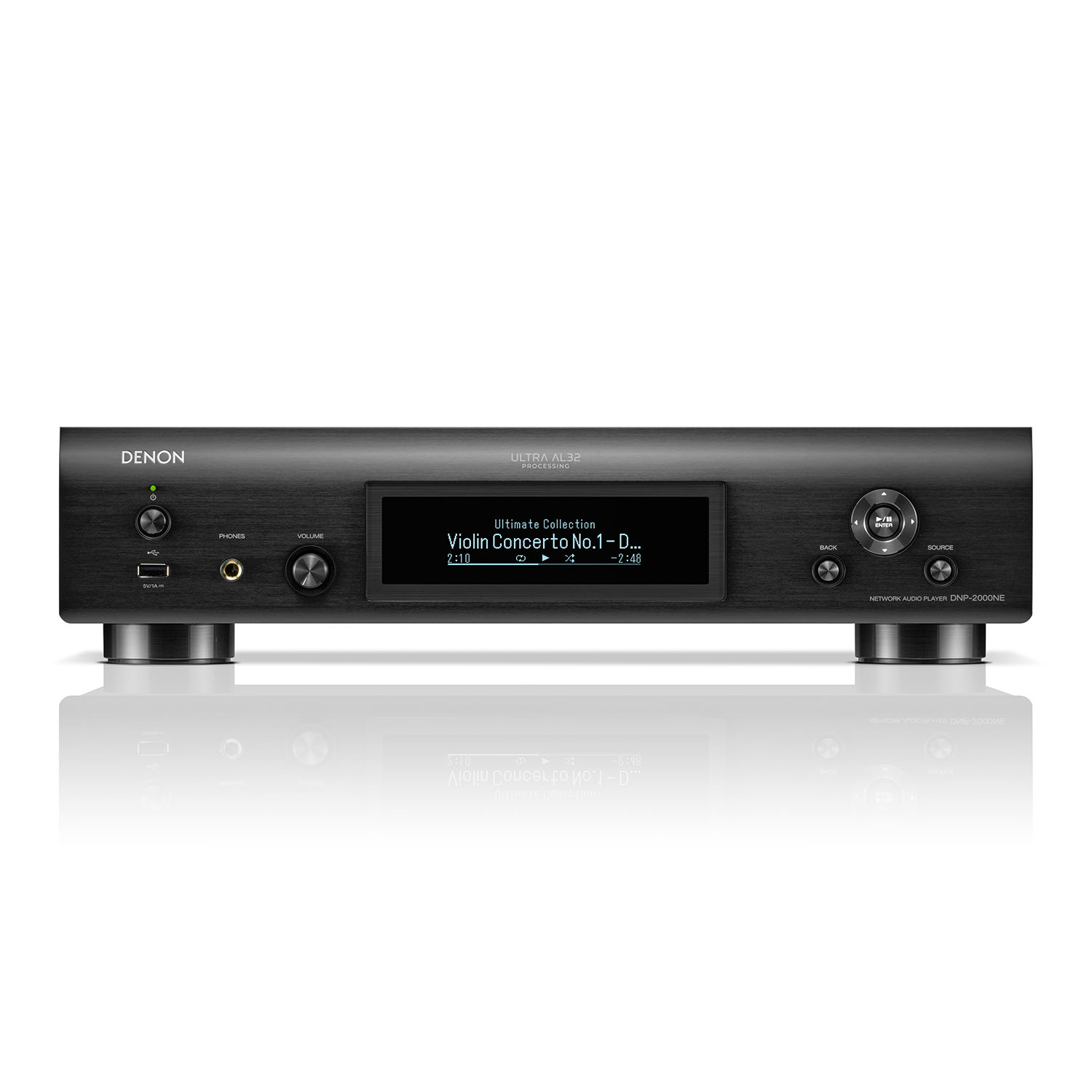 Denon DNP-2000NE – HEOS en digitale voorversterker in één apparaat Zwart