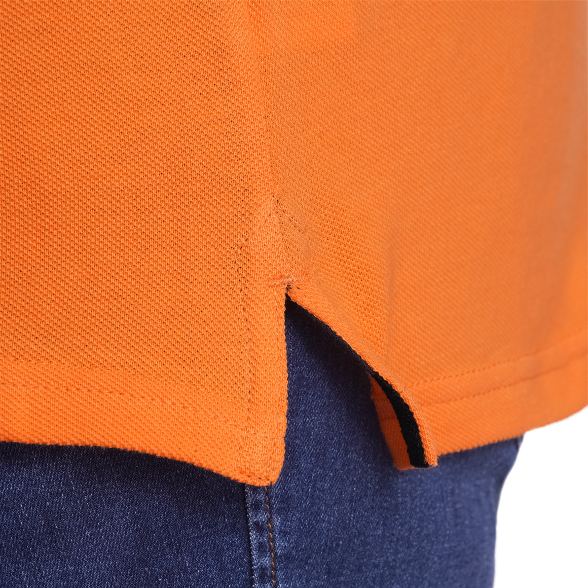 VanVaan Herren Poloshirt in Piqué-Qualität orange