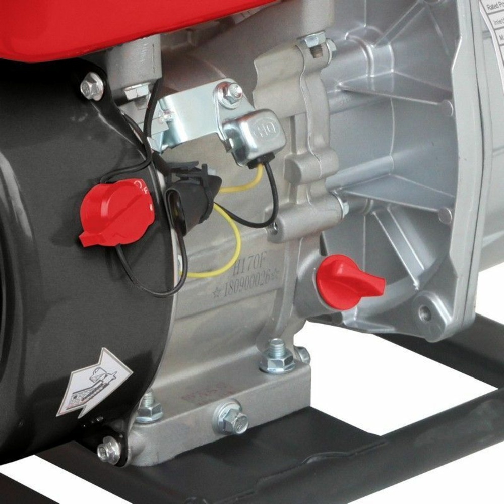 Pompe à eau thermique 5,6cv 212cc débit 60000 l/h lea le71212-80 raccord 3 