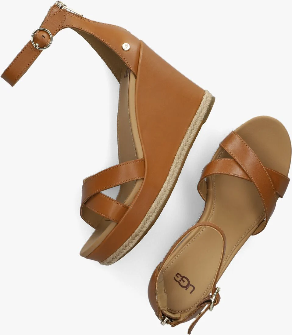 UGG cognac ugg sandalen w ezrah