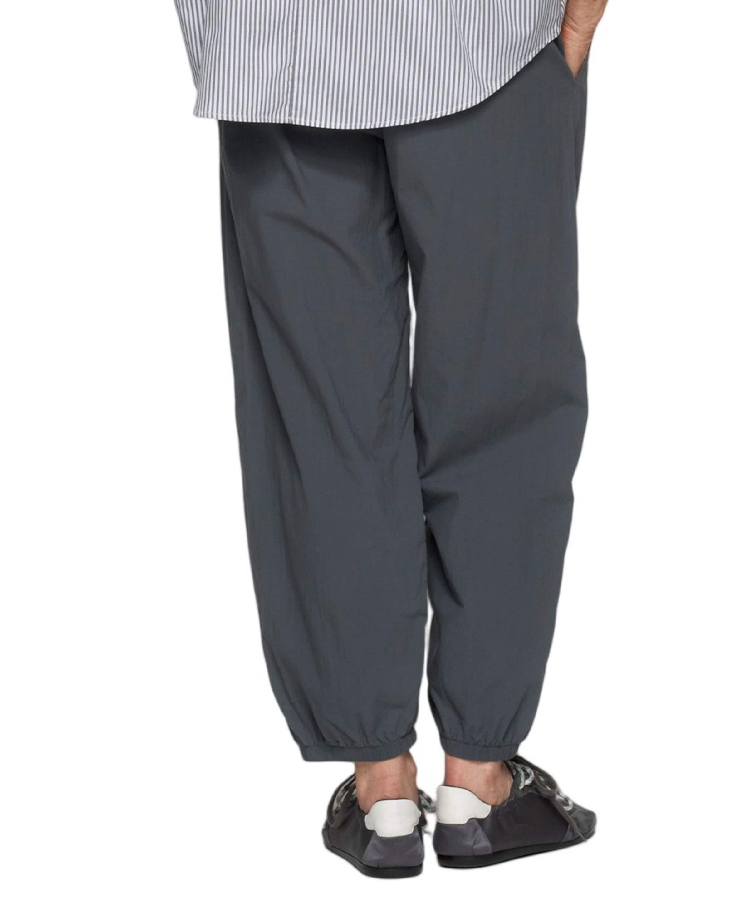 10 Days crinkle jogger dames broek grijs