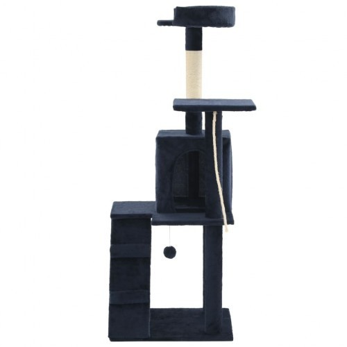 Arranhador de sisal para gatos, azul