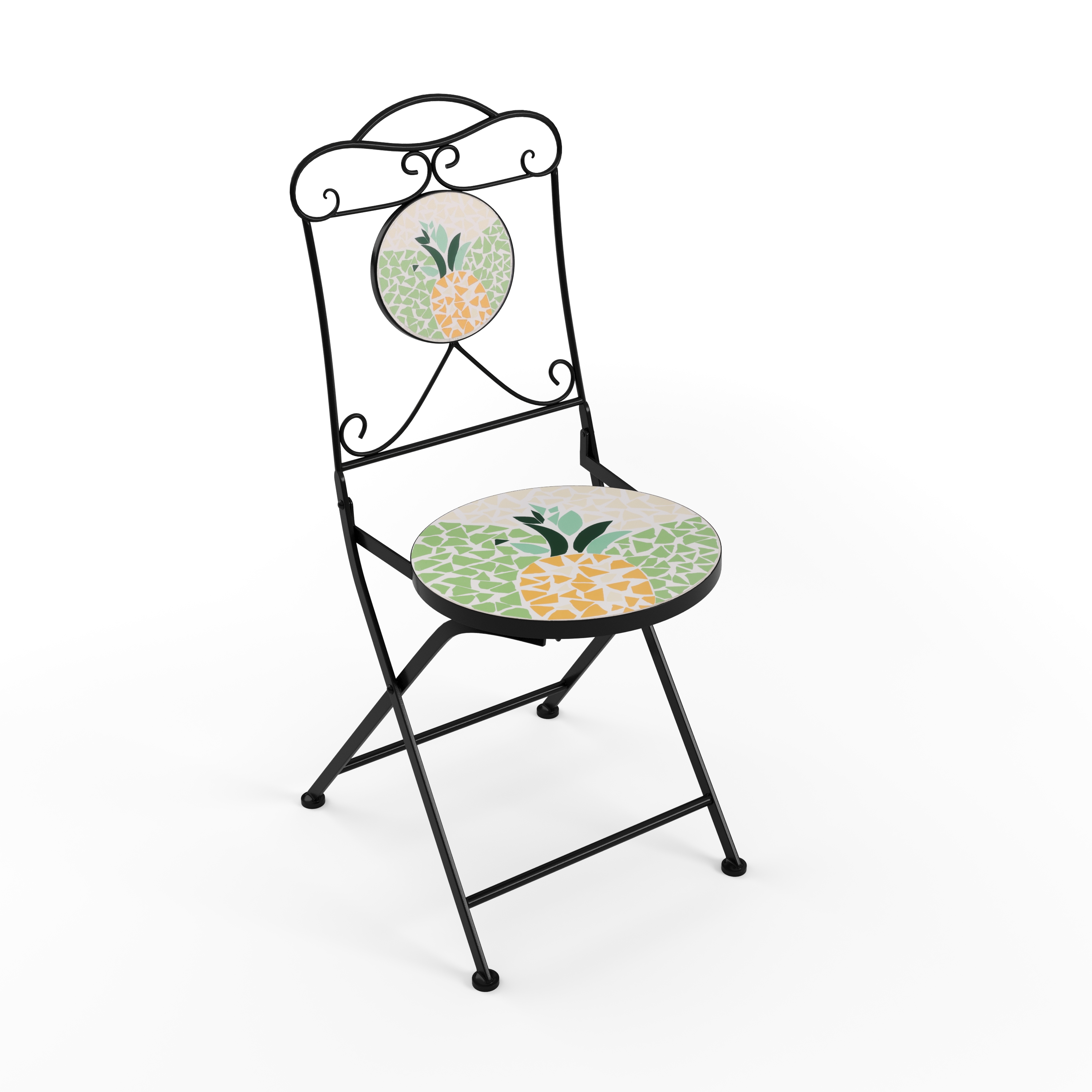 Bistroset MOSAIK 3-teilig Ananas